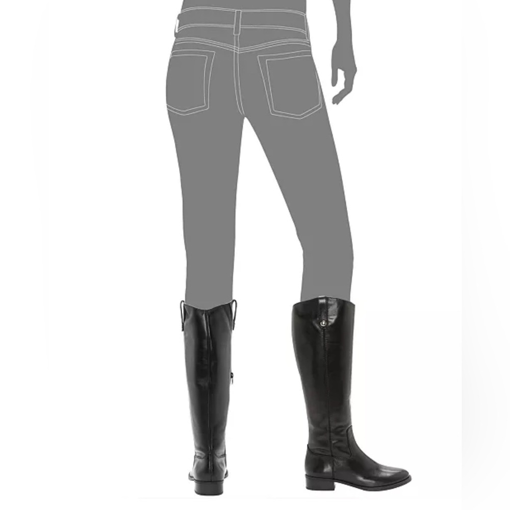 I.N.C. International Concepts Fawne Cognac Leather Knee High Riding Boots (NIB) - Picture 13 of 13